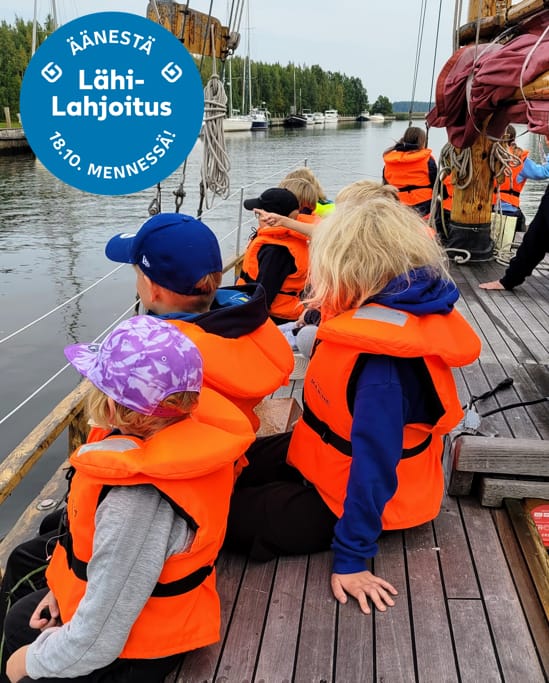 Äänestä meitä LähiLahjoituksen saajaksi! - Lue lisää